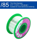 Fine 0.3mm Lead Free Solder Wire For Micro Electronics Soldering Rosin Flux Core Alloy Sn99 Ag0.3 Cu0.7 RoHS spool