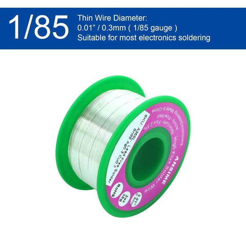 Fine 0.3mm Lead Free Solder Wire For Micro Electronics Soldering Rosin Flux Core Alloy Sn99 Ag0.3 Cu0.7 RoHS spool