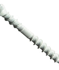 Composite Trim Screw Set No 8 By 1-5/8 Inches White Coated Steel 221-Piece With Trim Head And T-10 Star Drive