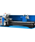 Cuisinsmart 750W Brushless Mini Metal Lathe With Solid Steel Frame And Metal Gears, 8x30 inch, blue design for precision work.