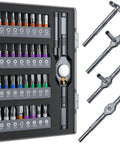 32In1 T Handle Magnetic Ratcheting Screwdriver Set With Freely Interchangeable Grip Styles And 32 S2 Alloy Bits DIY Ready Multi Mode Handle