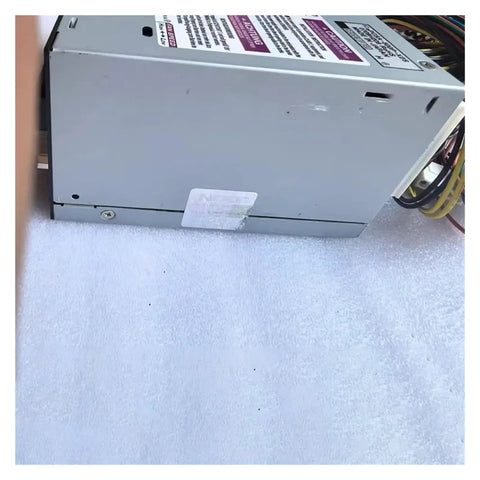 EPCSA 500P X2S Medical and Industrial Equipment Power Supply with Porous Metal Shell and Cooling Fan Quiet Operation Low Heat Stable Output Wide Input Range Rugged Safe Best for Medical and Industrial Uses, gray side view