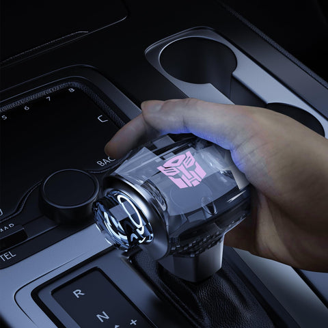 Touch Activated LED Crystal Shift Knob With Color Changing Breathing Light, Lock Button For Automatic Gear Shifters With Button Shifter Heads, Universal Fit For Most Cars, Dope Auto Interior Upgrade