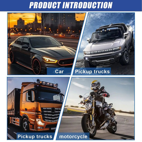Top Shelf Vacuum Fluid Extractor Syringe Oil Pump With Extended Reinforced Hose For Mess Free Engine Oil Extraction And Smooth Fuel Transfer On Any Domestic Or Import Ride displayed on various vehicles including a car, pickup trucks, and a motorcycle.