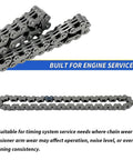 Cam Timing Chain 60L With Tensioner Kit For Honda Rancher Foreman 420 TRX420 2007 2024 close-up of chain links