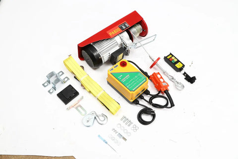Heavy Duty Electric Hoist For Lifting Heavy Loads With Smooth Operation And Reliable Performance At A Price You Will Love To Grab Right Now with accessories.
