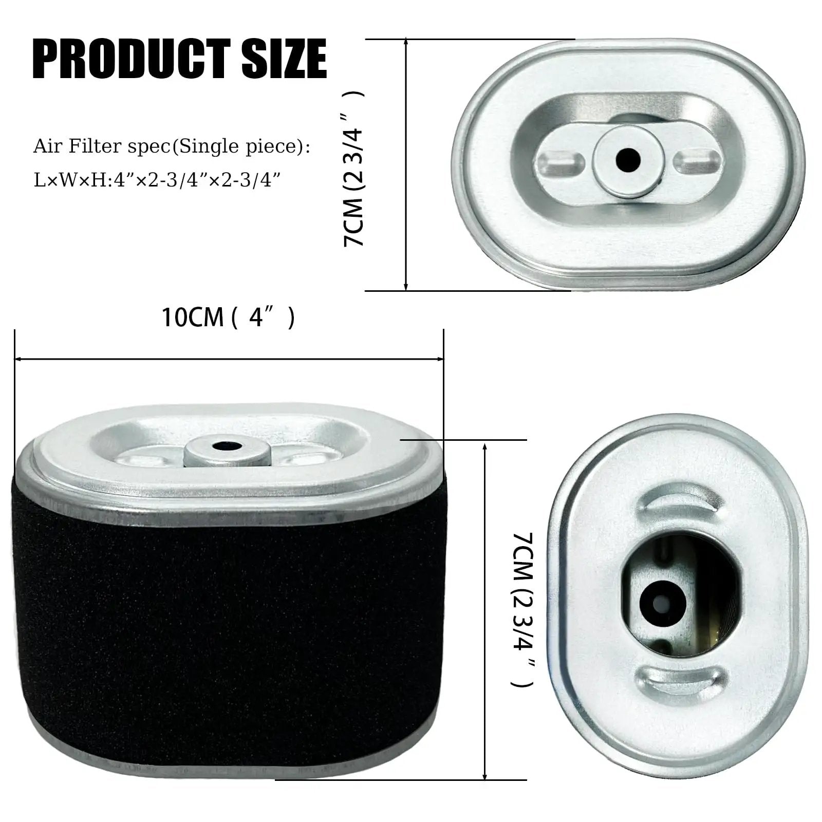 Honda GX Air Filter 2 Pack 17210 ZE1 505 ✓
