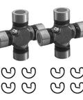 1310 Series Universal Joint 5-153X U-Joint Kit Two Piece Set Greasable With Outside Snap Ring OSR Bearing Cap Diameter