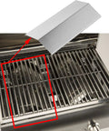 Heavy Duty Heat Plate Replacement Set 2 Pack For Megamaster Nexgrill Cuisinart CGG306 Burner Covers 8200033M grill installation