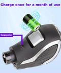 Dope Touch Activated LED Crystal Color Changing Automatic Gear Shift Knob with USB charging port and battery indicator