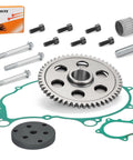Flywheel Puller Tool And Starter Clutch One Way Bearing Gear Gasket Kit For YFM660R Raptor 660R 2002 2003 Off Road Quad Repair And Maintenance Essentials with gaskets, bolts, and bearings