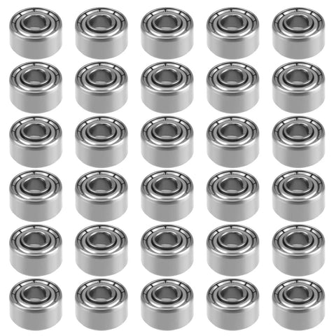 693ZZ Ball Bearings 30 Pack Your Go To Small Shielded Bearings 3x8x4mm for bike hubs, skateboards, trolleys, lawn mowers, motors.