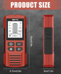 Professional Studs Finder with Multiple Depth Setting for Location of Hide Structures Behind Wall and Ceilings Electric Wire Transducer for Partitions with size dimensions.
