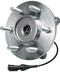 4WD Front Wheel Bearing Hub Assembly For Ford F-150 2004 to 2008, Expedition 2003 to 2006, Navigator 2003 to 2006, Mark LT 2006 to 2008, 6-Lug ABS Compatible Replacement Hub