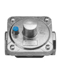 Adjustable Natural Gas Regulator For Outdoor Fire Pits Fireplaces And Grills, 3 To 6 Inches Water Column Output, front view