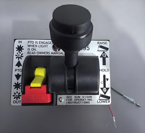 PTO Hoist Air Shift Control Valve With Push To Connect Fittings For Dump Truck Tipper Hydraulic System With PTO Switch Fits Apsco K90 AV-295 Style Replacement