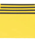 Yellow Polyethylene One Step Stool With Non Slip Tape Surface Rubber Feet Hand Holes For Easy Transport Lightweight Durable Reach Aid