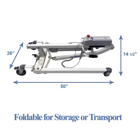 Heavy Duty Electric Patient Lift With Manual Low Base And Extra Large Full Body Sling Rated For Four Fifty Pounds Total Back Saver Built Tough For Caregivers And Nursing Teams Demanding Zero Stress Comfort