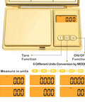 Portable Digital Pocket Scale 300g Capacity With 0.01g Accuracy For Jewelry Coins Powder And Gold Grams And Ounces LCD Display