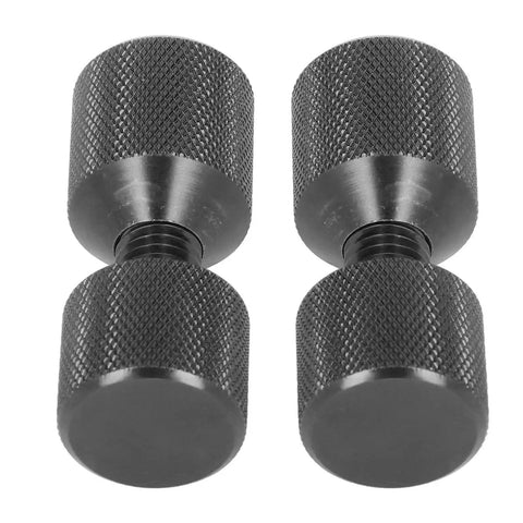 Premium 4 Piece Flange Alignment Pin Set Durable Aluminum Double Hole Pins For Quick Setup On 150LB Pipe Fittings And Industrial Machinery Needs showing four metal flange pins with textured grips.