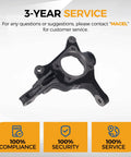 Front Steering Knuckle And Wheel Bearing Hub Assembly Fits Subaru Forester 2009 2014 Impreza 2008 2014 Legacy 2005 2014 Outback 2005 2014 WRX 2012 2014 XV Crosstrek 2013 2014 Front Left And Right Bolt In Direct Replacement close-up