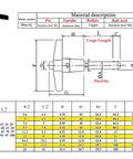 Diagram of Stainless Steel T Handle Quick Release Pin With Lanyard Cable, detailing dimensions and materials for fast no fuss quick fit.