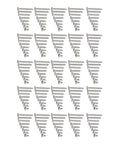 200 Pcs Self Tapping Screws Kit 304 Stainless Steel Cross Self Drilling Screws For Wood Metal And Plastic Flush Mount Flat Head M5