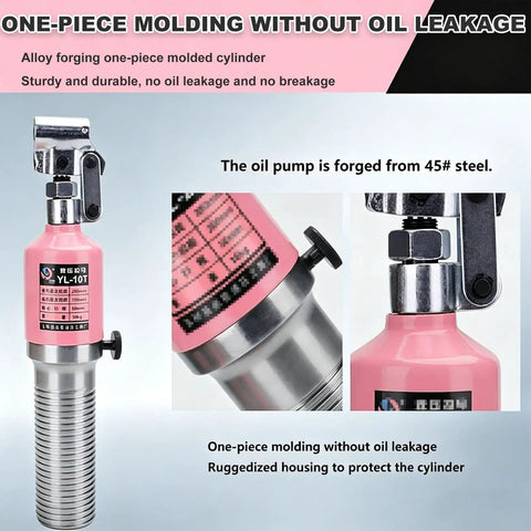 Heavy Duty Hydraulic Pro Bearing Puller Kit Featuring Three Jaw Hub Separator For Gear Removal On Machinery Railroad Uses High Strength Steel Rated To Handle Heavy Loads While Getting Work Done Fast Without Hassle Or Failures Anywhere. Pink 30-ton hydraulic cylinder, 45# steel, one-piece molded