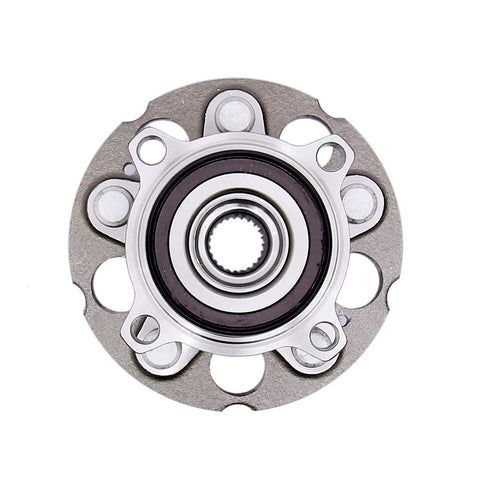 Front view of Rear Wheel Bearing Hub Assembly For 2012 2016 Honda CR V AWD And 2014 2015 Acura RDX AWD Left Or Right Rear Fit 5 Lug
