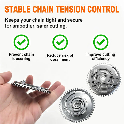 Heavy Duty Tension Gear Assembly Kit Replacement For Chainsaw Chains Tensioner Fits MS170 MS180 MS210 MS230 MS250 Models