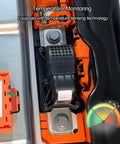 Heavy Duty High Voltage Battery Disconnect Pyro Fuse Built Tough For Straight Swap Overheat Defense And Short Circuit Blocking In Teslas Or Any Ev Plug And Play Setup Keeps Your Rig Rockin Hard near temperature sensor.