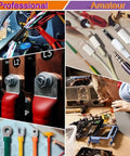 Professional and amateur wiring projects featuring 164 Piece Heat Shrink Tubing Kit With Polyolefin, 2 To 1 Shrink Ratio