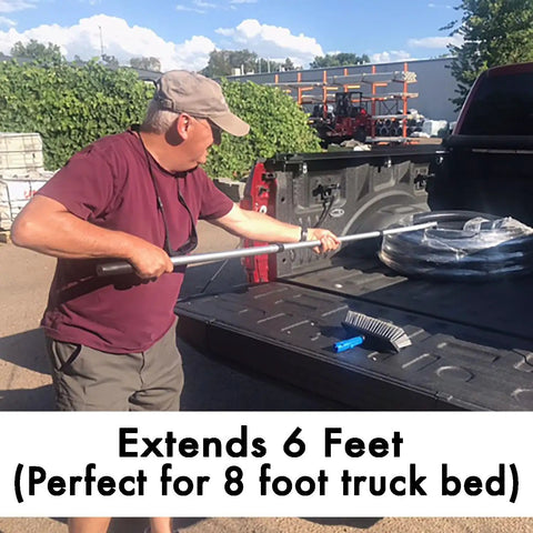 6 Ft Truck Cargo Retriever Extendable Grabber Reach Tool For Trucks SUVs RVs Boats And More With 110 Pound Pull And Rust Resistant Aluminum And Stainless Steel Construction