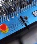 Control panel of Semi Electric Straddle Stacker And Powered High Lift Pallet Forklift With Adjustable Forks Solid 3300 Pound Capacity.
