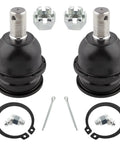 Front Center Drag Link Set With Upper And Lower Ball Joints And Sway Bar Links For Nissan Frontier 1998 1999 2000 2001 2002 2003 2004 2WD 2.4L Truck Ready Seven Piece Suspension Kit, black metal parts