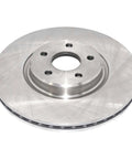 Professional Series Front Vented Brake Rotor With Non Directional Swirl Finish Drop In Ready For Easy Install Hub Centric Chamfer