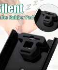 Silent buffer rubber pad shown on 12 Inch Heavy Duty Full Extension Drawer Slides With Soft Close Ball Bearing Tough As Nails