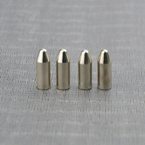 Kid Safe Glue On Archery Broadheads 7mm Target Arrowheads Not Sharp For Wood And Bamboo Arrows Durable Metal Practice Points