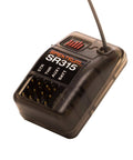 SR315 3 Channel 2.4GHz DSMR RC Sport Receiver for Surface RC Cars and Trucks with Push to Bind in a Lightweight Durable Hard Case