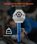 Hydraulic Hose Crimper Kit With 7 Dies For Auto AC Repair, Snap-On Hydra-Krimp Manual Hydraulic Crimp Tool In Carrying Case