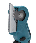 Close-up of Garosa Cordless Electric Scissors 4V Power Shears With Metal Cover for Cutting Paper Cardboard Fabric.