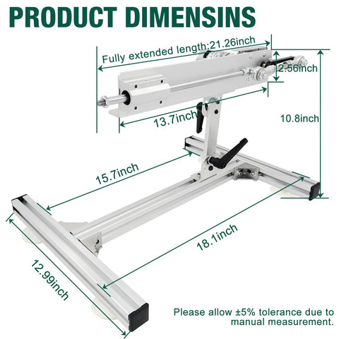 Dimensions for Beefed Up Reciprocating Linear Actuator With High Torque 40 Lbs 24V Telescoping Motor showing full extension.
