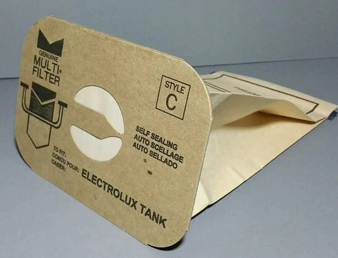 Allergy Micro Filtration Canister Style C Vacuum Bags for Electrolux Aerus Fits Original Canisters and Tanks 24 Count Made in USA.