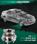 "Two Piece Wheel Hub Assembly Kit Fits Nissan Pathfinder Through 2009 Rear Hub Bearing 541003 No ABS Beefed Up Hub"