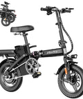 Foldable Electric Bike For Adults And Teens With 740W Peak Motor 48V 10Ah Removable Battery 20 MPH Top Speed And 30 To 35 Mile Pedal Assist Range A Compact 14 Inch Folding E Bike For Daily Commute