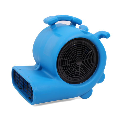 Three Speed Air Mover With Three Quarter Horsepower And 3000 CFM For Quick Drying And Air Circulation In Home Or Vehicle Built Like A Workhorse Floor Carpet Dryer And Cooling Fan with durable casing