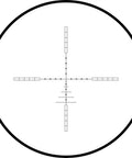 Glass-etched reticle view of 3 To 9X40 AO Riflescope With Glass Etched Reticle Parallax Adjustable 1 Inch Tube Fully Multicoated Optics