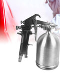 Premium High Atomizing Pneumatic Paint Sprayer with stainless steel cup for furniture refinishing and quick auto touch ups.