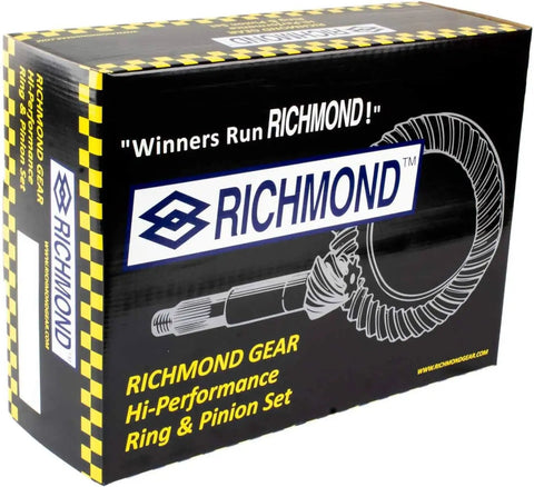 Rock Solid Differential Ring And Pinion Set For GM 7.5 Inch 10 Bolt Axle With 4.56 Gear Ratio package featuring thick gear design.
