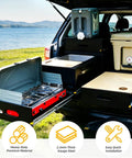 Heavy Duty Locking Drawer Slides With Full Extension Design And Smooth Glide Action Built Tough For Zero Hassle Mounting and storage.